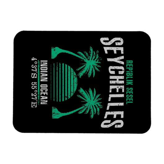 Seychellen Magneet (Horizontaal)
