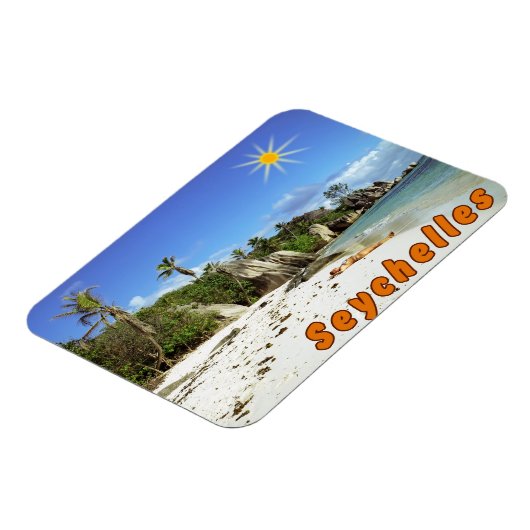 Seychellen Magneet (Linkerzijde)