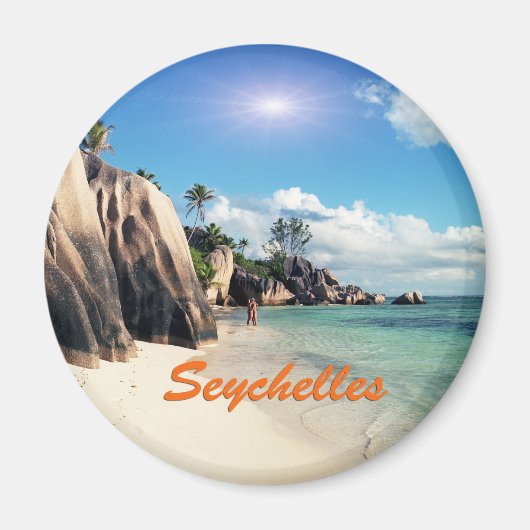 Seychellen Magneet (Voorkant)
