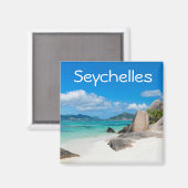 Seychellen Magneet (Voorkant / Achterkant)