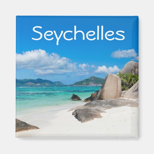 Seychellen Magneet (Voorkant)