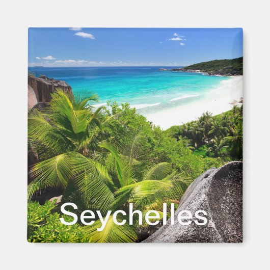 Seychellen Magneet (Voorkant)