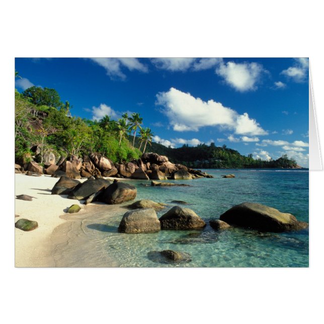 Seychellen, Mahe Eiland, Anse Royale Strand. 3 (Voorkant Horizontaal)