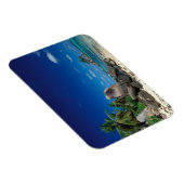 Seychellen, Mahe eiland, Anse Royale strand. Magneet (Rechterzijde)