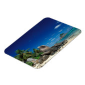 Seychellen, Mahe eiland, Anse Royale strand. Magneet (Linkerzijde)