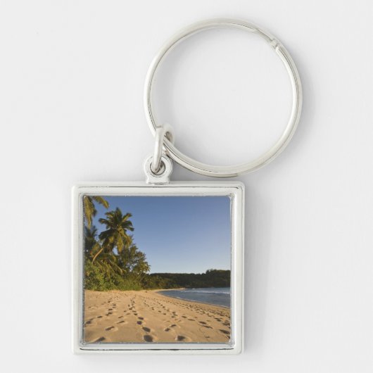 Seychellen, Mahe eiland, Anse Takamaka strand, 2 Sleutelhanger (Voorkant)