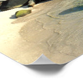 Seychellen, Mahe Island, Anse Royale Beach. 3 Poster (Hoek)