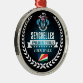 Seychellen Metalen Ornament (Rechts)