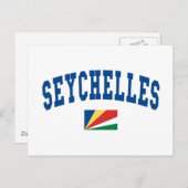 Seychellen Style Briefkaart (Voorkant / Achterkant)