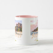 Seychellen -sunset souvenir in de Indische Oceaan Mok (Midden)