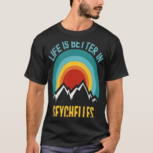 Seychellen T-shirt (Voorkant)