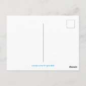 Seychellen Tropical Island Beach Briefkaart (Achterkant)