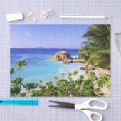 Seychellen Tropical Island Beach Tissuepapier (Craft)