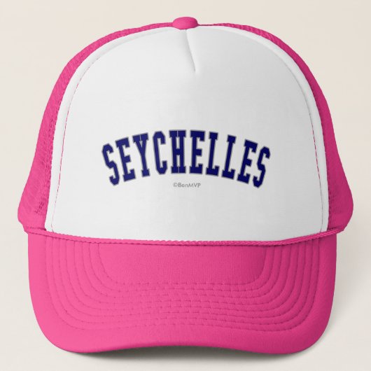 Seychellen Trucker Pet (Voorkant)