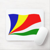 Seychellen Vlag Muismat (Met muis)
