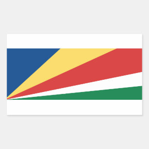 Seychellen* Vlag Sticker
