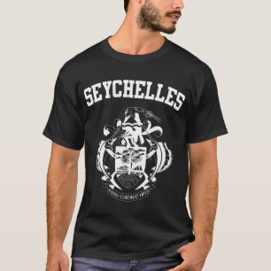 Seychellen wapenschild t-shirt