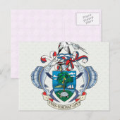 Seychellen wapenstilstand briefkaart (Voorkant / Achterkant)