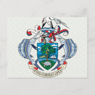 Seychellen wapenstilstand briefkaart