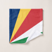 Seychellenvlag Bad Handdoek (Wasdoekje)