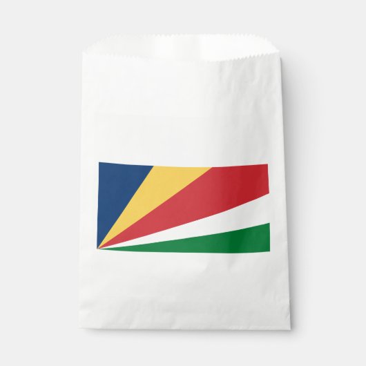 Seychellenvlag Bedankzakje (Voorkant)