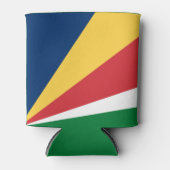 Seychellenvlag Blikjeskoeler (Voorkant)