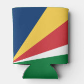 Seychellenvlag Blikjeskoeler (Achterkant)