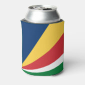 Seychellenvlag Blikjeskoeler (Blikje Achterkant)