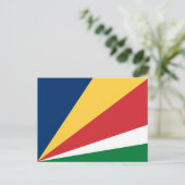 Seychellenvlag Briefkaart (Staand voorkant)