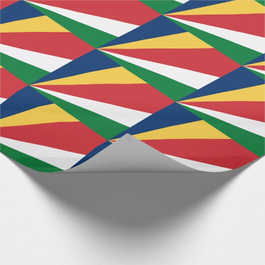 Seychellenvlag Cadeaupapier (Hoek)