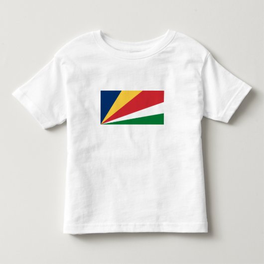 Seychellenvlag Kinder Shirts (Voorkant)