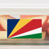 Seychellenvlag Labels (Aangebracht)