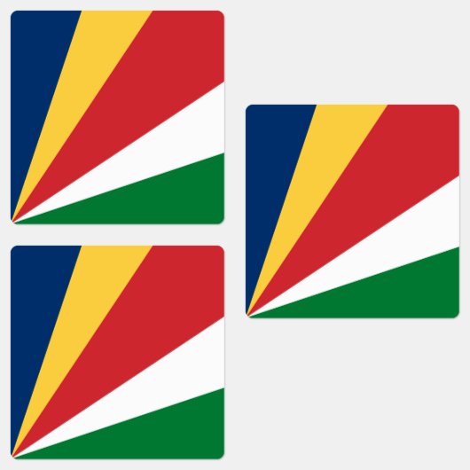 Seychellenvlag Labels (Groep)