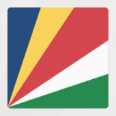 Seychellenvlag Labels (Design 1)