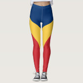 Seychellenvlag Leggings (Voorkant)