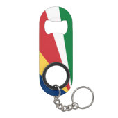 Seychellenvlag Mini Flessenopener (Achterkant)