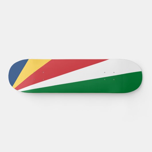 Seychellenvlag Persoonlijk Skateboard (Horizontaal)