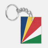 Seychellenvlag Sleutelhanger (Voorkant Links)