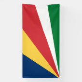 Seychellenvlag Spandoek (Verticaal)