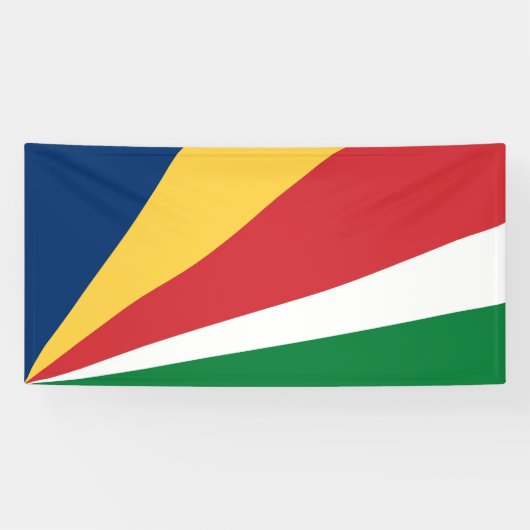 Seychellenvlag Spandoek (Horizontaal)