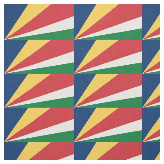 Seychellenvlag Stof (Swatch)