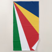 Seychellenvlag Strandlaken (Voorkant)