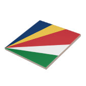 Seychellenvlag Tegeltje (Zijkant)