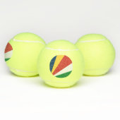 Seychellenvlag Tennisballen (Multi)