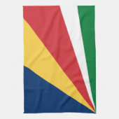 Seychellenvlag Theedoek (Verticaal)