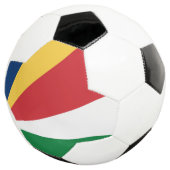 Seychellenvlag Voetbal (Drie kwart)