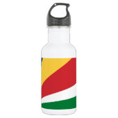 Seychellenvlag Waterfles (Voorkant)
