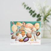 Seychelles Cowrie Shells Briefkaart (Staand voorkant)