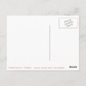 Seychelles Cowrie Shells Briefkaart (Achterkant)