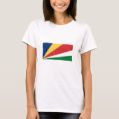 Seychelles Flag T-shirt (Voorkant)